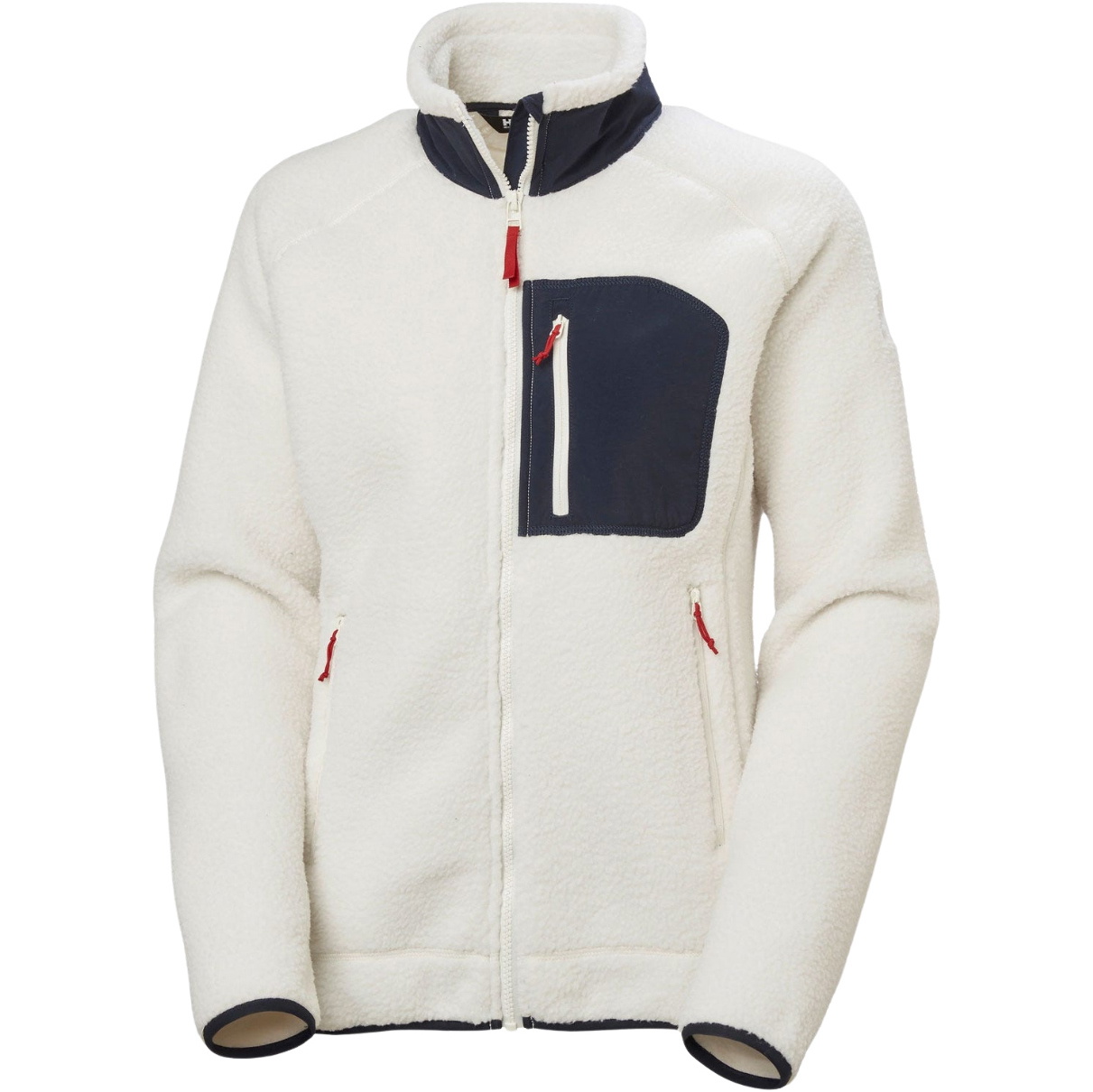 2025 Helly Hansen Femmes Imperial Pile Fleece Block Jacket 49468 - Snow